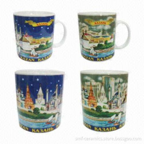 Ceramic 11oz Color Changing/Hot Transfer/Promotional Mugs, Food Safe for Using